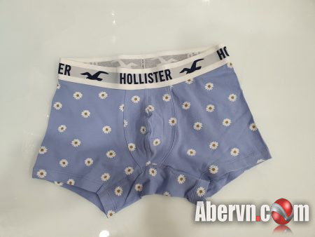 Quần lót nam Hollister HCO-UD34 Classic Trunk Print Flower Light Purple image