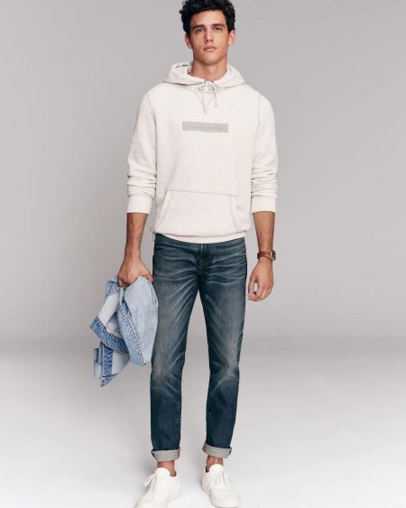Quần Jean nam Abercrombie & Fitch AF-US-J65 Athletic Skinny Jeans - Ảnh 3