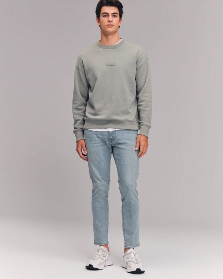 Quần Jean nam Abercrombie & Fitch AF-US-J66 Skinny Taper Jeans - Ảnh 5