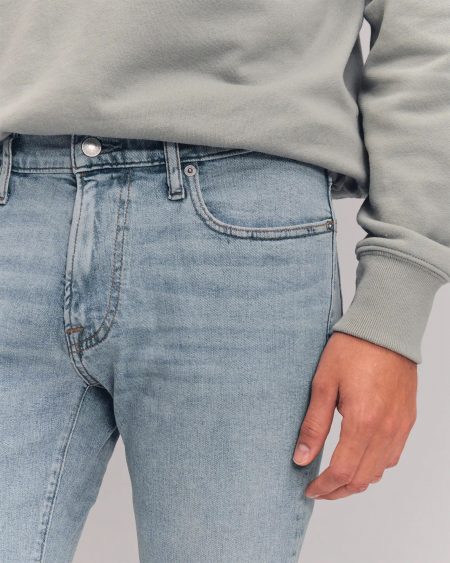 Quần Jean nam Abercrombie & Fitch AF-US-J66 Skinny Taper Jeans - Ảnh 4