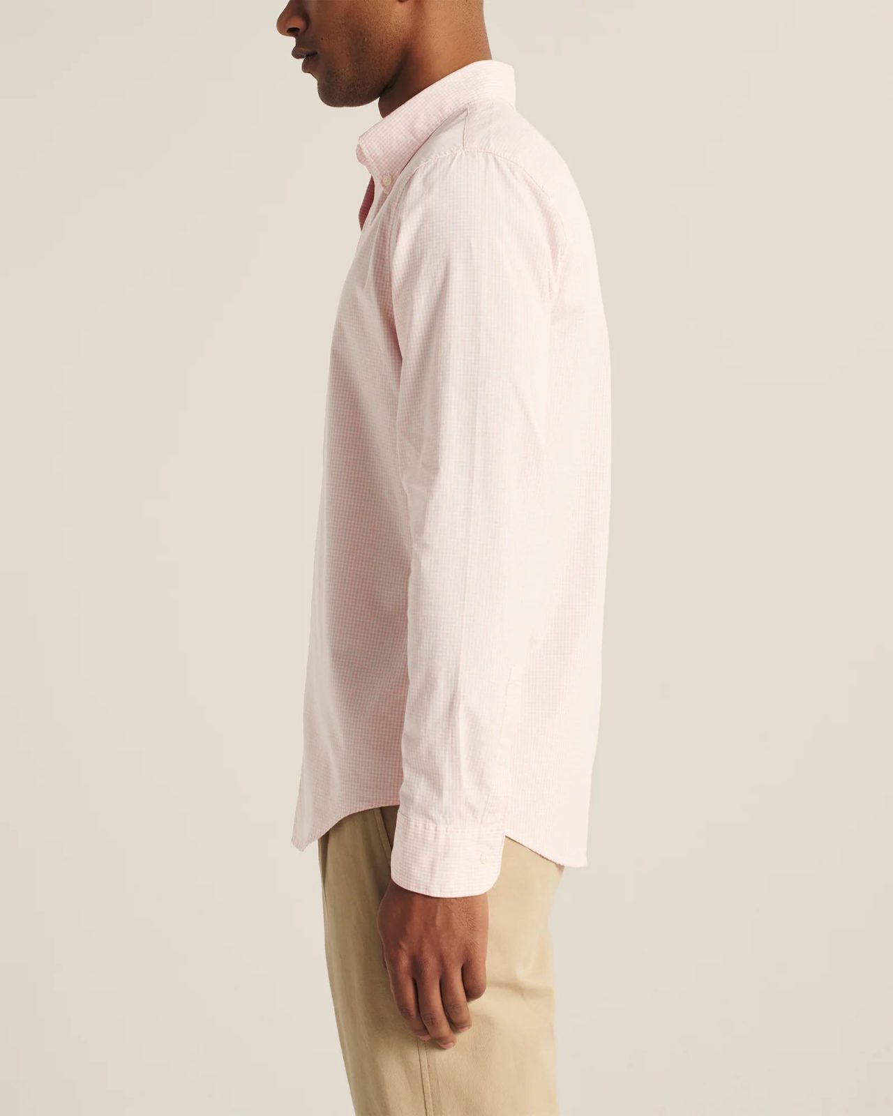Áo sơ mi nam Abercrombie AF-US-SM125 Super slim Poplin Button-Up Shirt - Ảnh 4