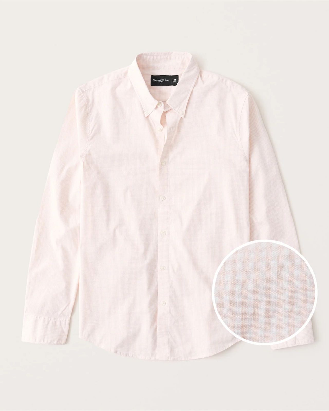 Áo sơ mi nam Abercrombie AF-US-SM125 Super slim Poplin Button-Up Shirt