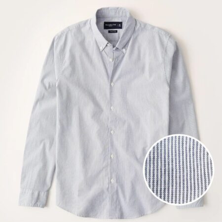 Áo sơ mi nam Abercrombie AF-US-SM126 Super Slim Poplin Shirt