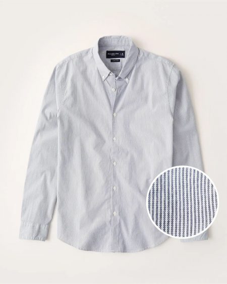 Áo sơ mi nam Abercrombie AF-US-SM126 Super Slim Poplin Shirt