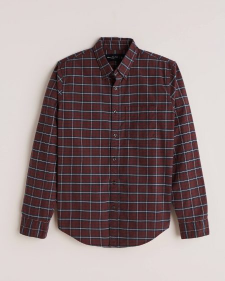 Áo sơ mi nam Abercrombie AF-US-SM127 Oxford Button-Up Shirt
