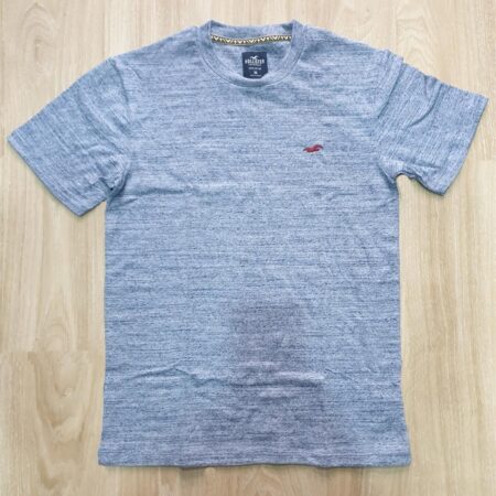 Áo thun nam Hollister HCO-T179 Icon Crewneck T-Shirt xanh xám