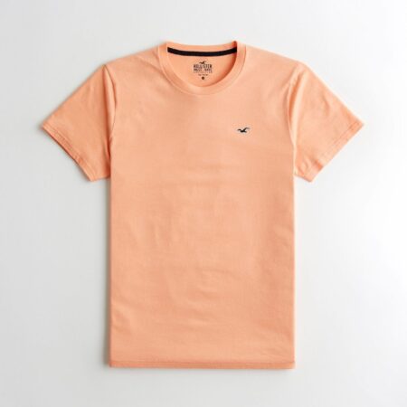 Áo thun nam Hollister HCO-T182 Must-Have Crewneck Tee Orange