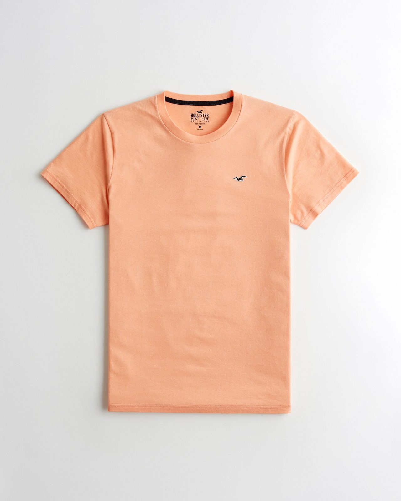 Áo thun nam Hollister HCO-T182 Must-Have Crewneck Tee Orange