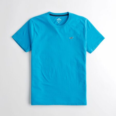 Áo thun nam Hollister HCO-T186 Must-Have Crewneck Tee Blue