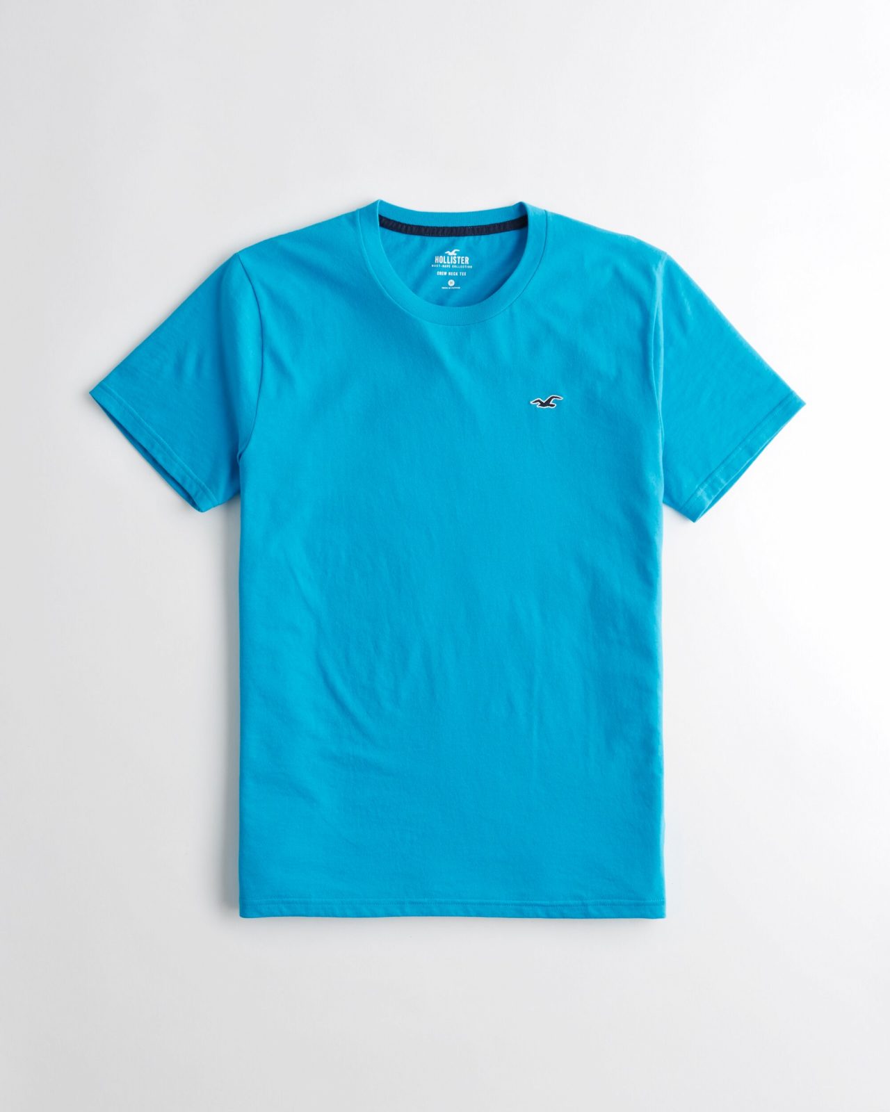 Áo thun nam Hollister HCO-T186 Must-Have Crewneck Tee Blue