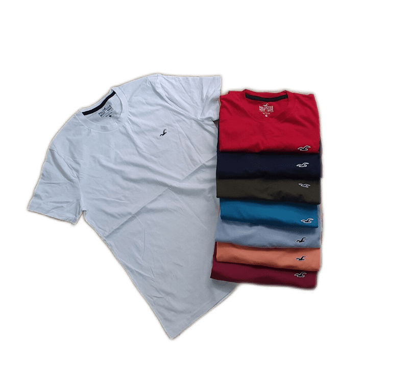 Áo thun nam Hollister HCO-T145 Must-Have Crewneck T-Shirt Red - Ảnh 5