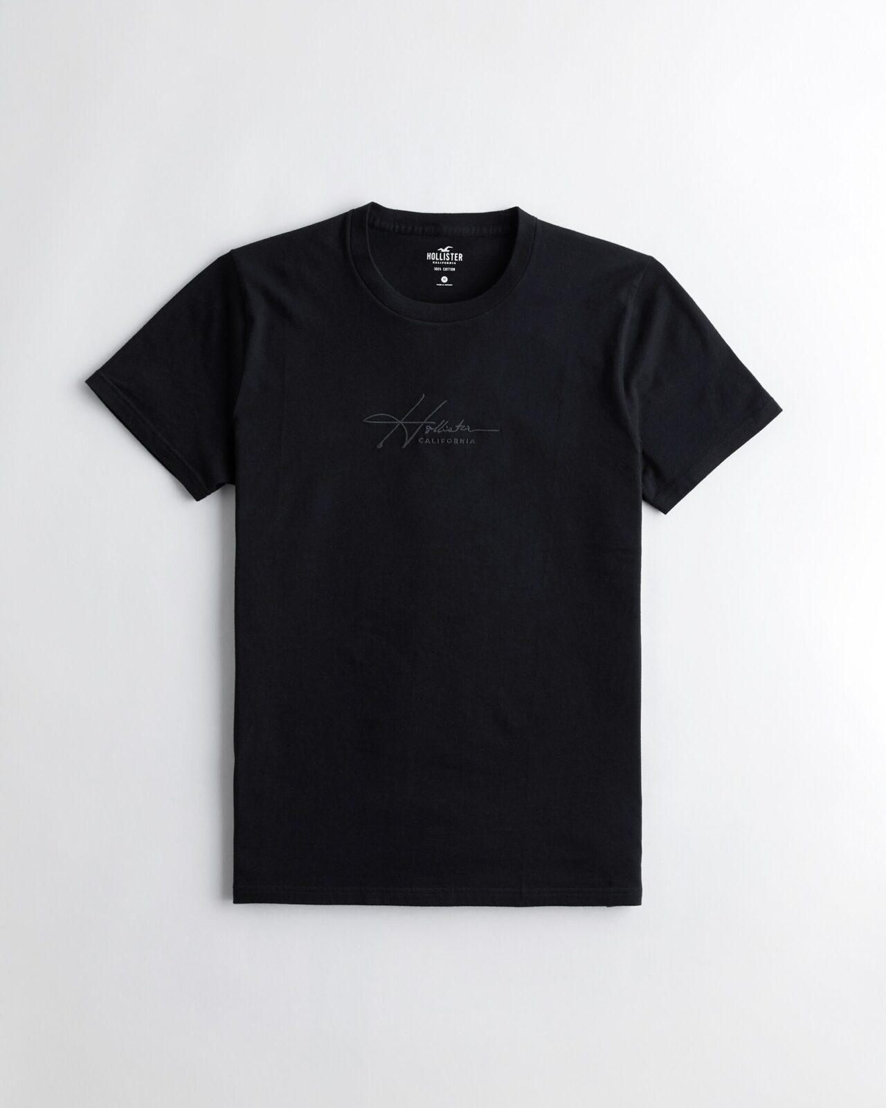 Áo thun nam Hollister HCO-T196 Graphic Crew Tee Black