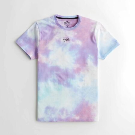 Áo thun nam Hollister HCO-T204 Crewneck Blender T-Shirt Purple