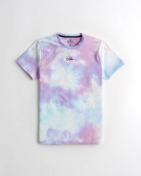 Áo thun nam Hollister HCO-T204 Crewneck Blender T-Shirt Purple