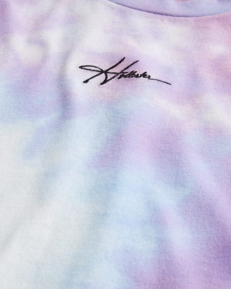 Áo thun nam Hollister HCO-T204 Crewneck Blender T-Shirt Purple - Ảnh 2