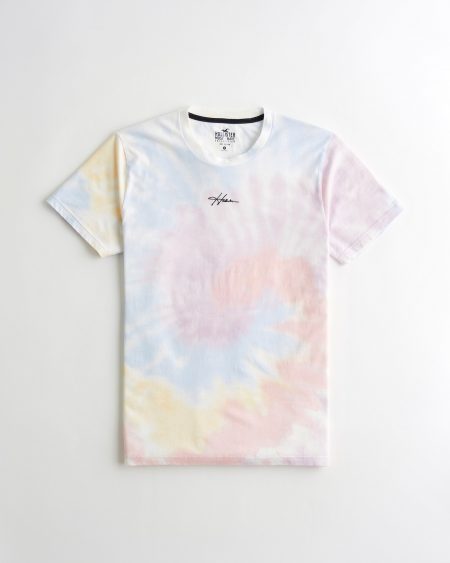 Áo thun nam Hollister HCO-T205 Crewneck Blender T-Shirt Rainbow