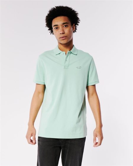 Áo thun nam Hollister HCO-P268 Logo Icon Polo Mint